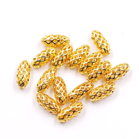 Malahill excellent quality brass beads for jewelry making, sold per box 50 pieces inside
