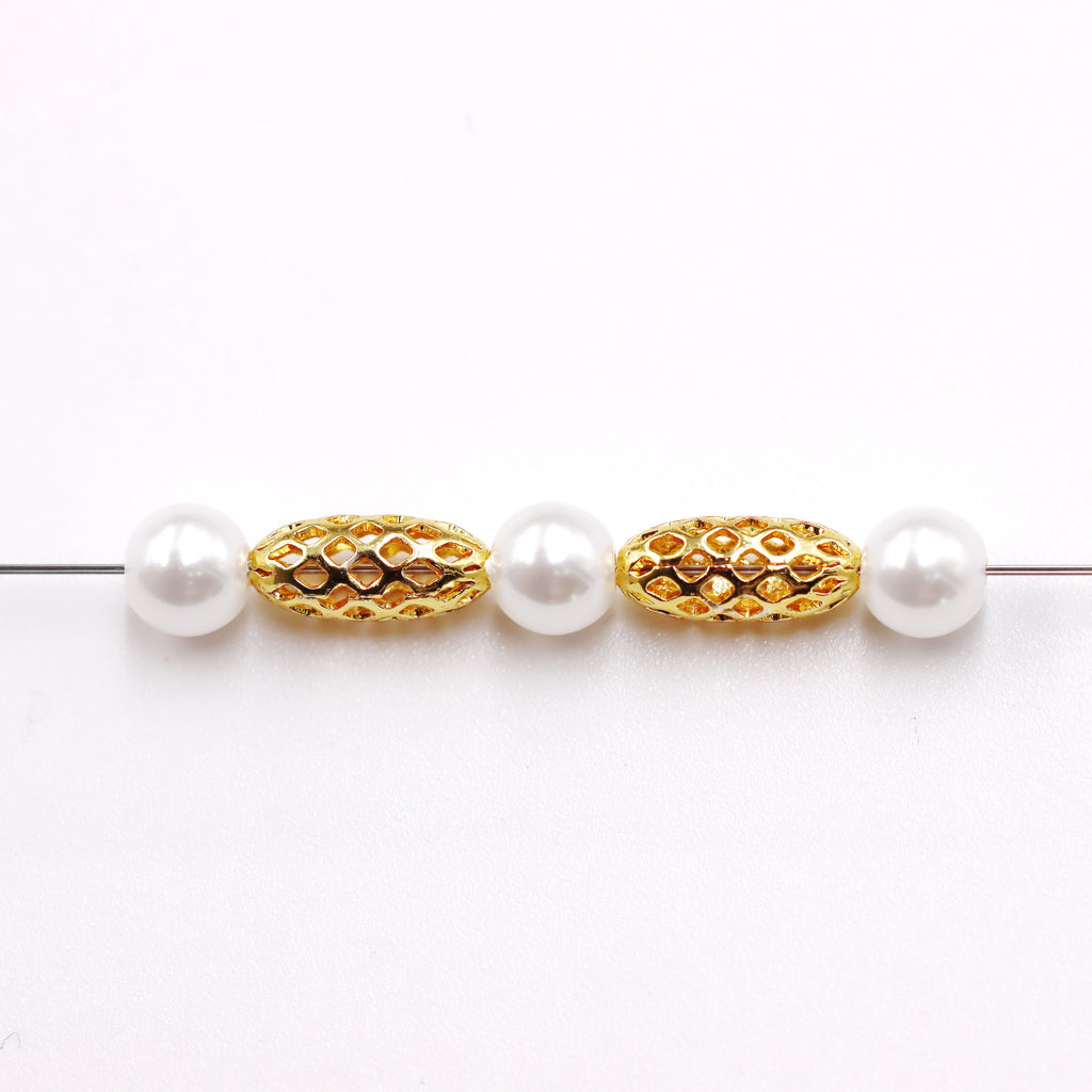 Malahill excellent quality brass beads for jewelry making, sold per box 50 pieces inside