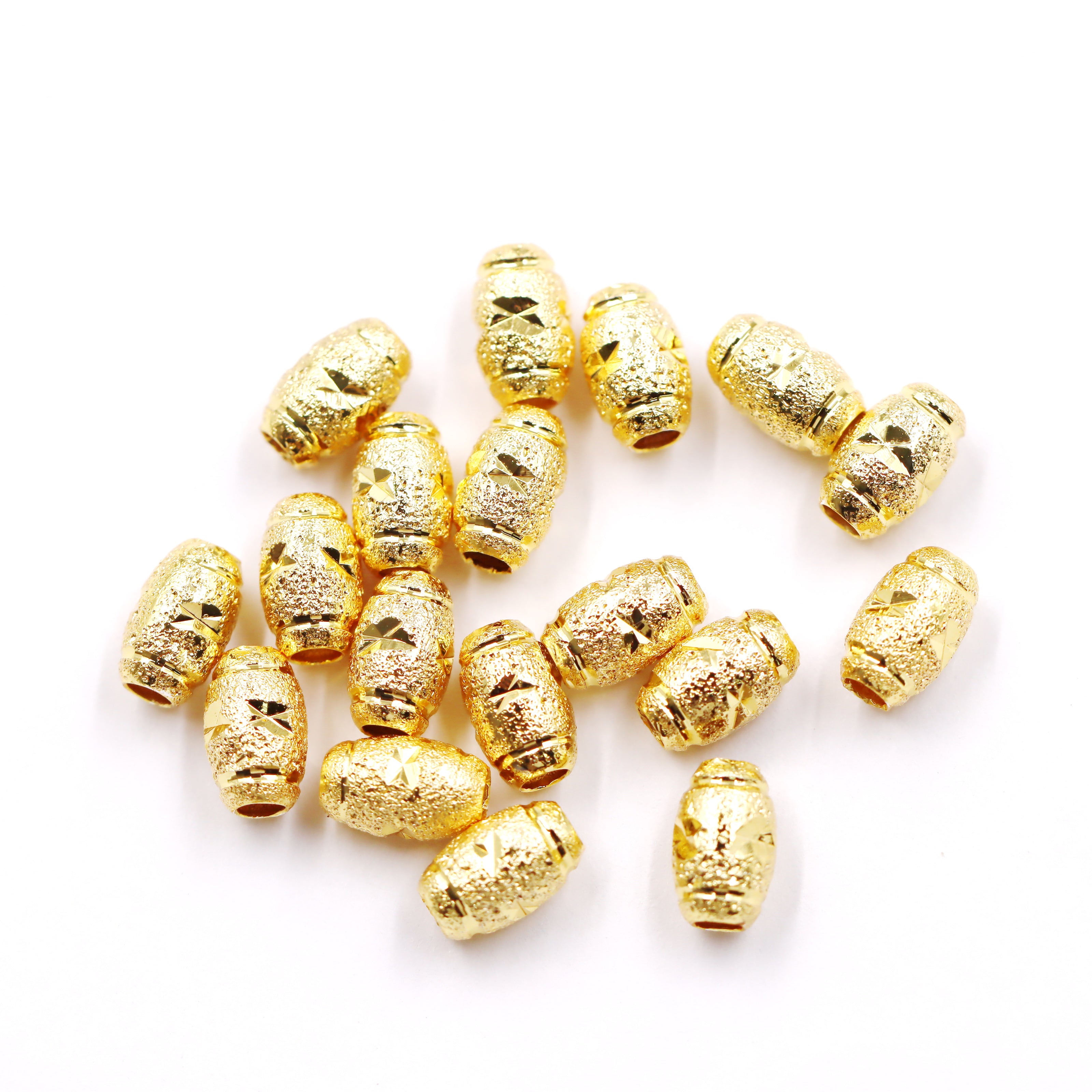 Malahill excellent quality brass beads for jewelry making, sold per box 50 pieces inside