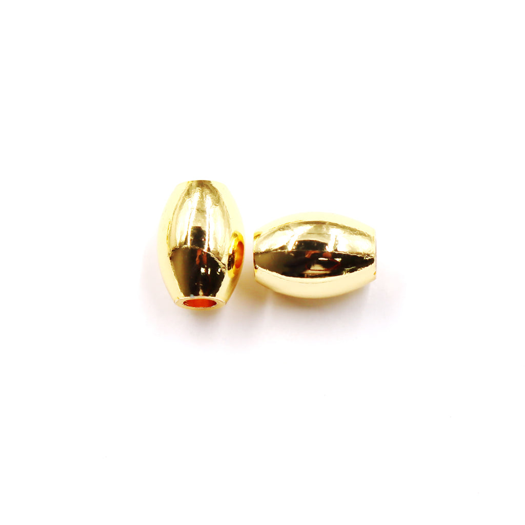 Malahill excellent quality brass beads for jewelry making, sold per box 50 pieces inside