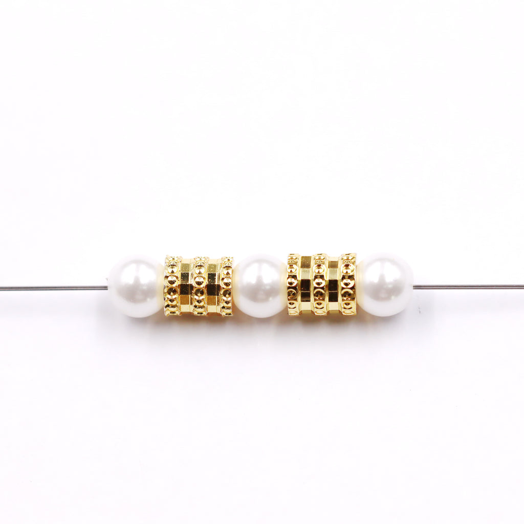 Malahill excellent quality brass beads for jewelry making, sold per box 50 pieces inside