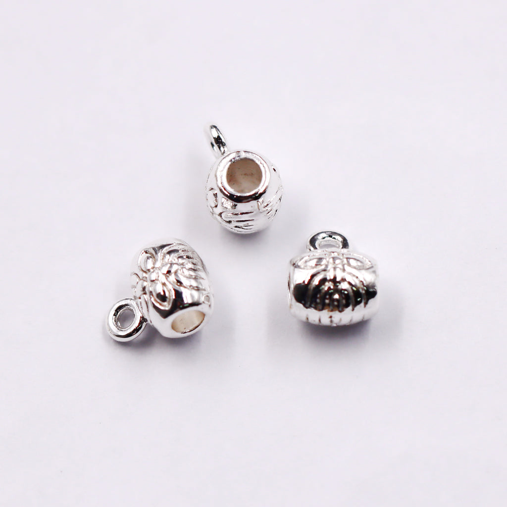 Malahill excellent quality jewelry findings 5*6mm bail for jewelry necklace bracelet making, sold 50 pieces per bag