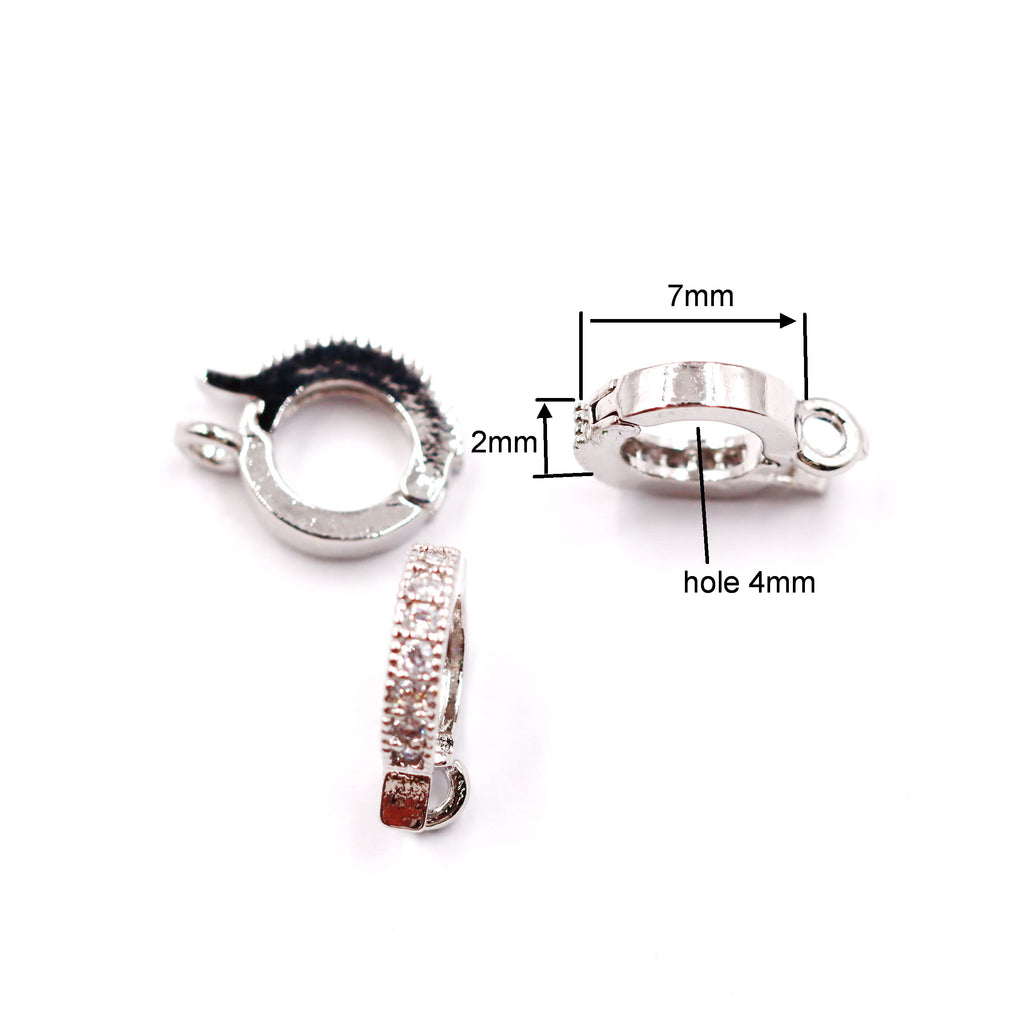 Malahill excellent quality jewelry findings bail for jewelry necklace bracelet making, sold 10 pieces per bag