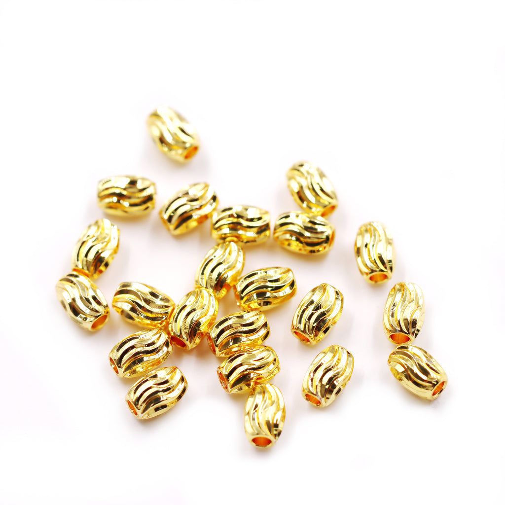 Malahill excellent quality brass beads for jewelry making, sold per box 50 pieces inside