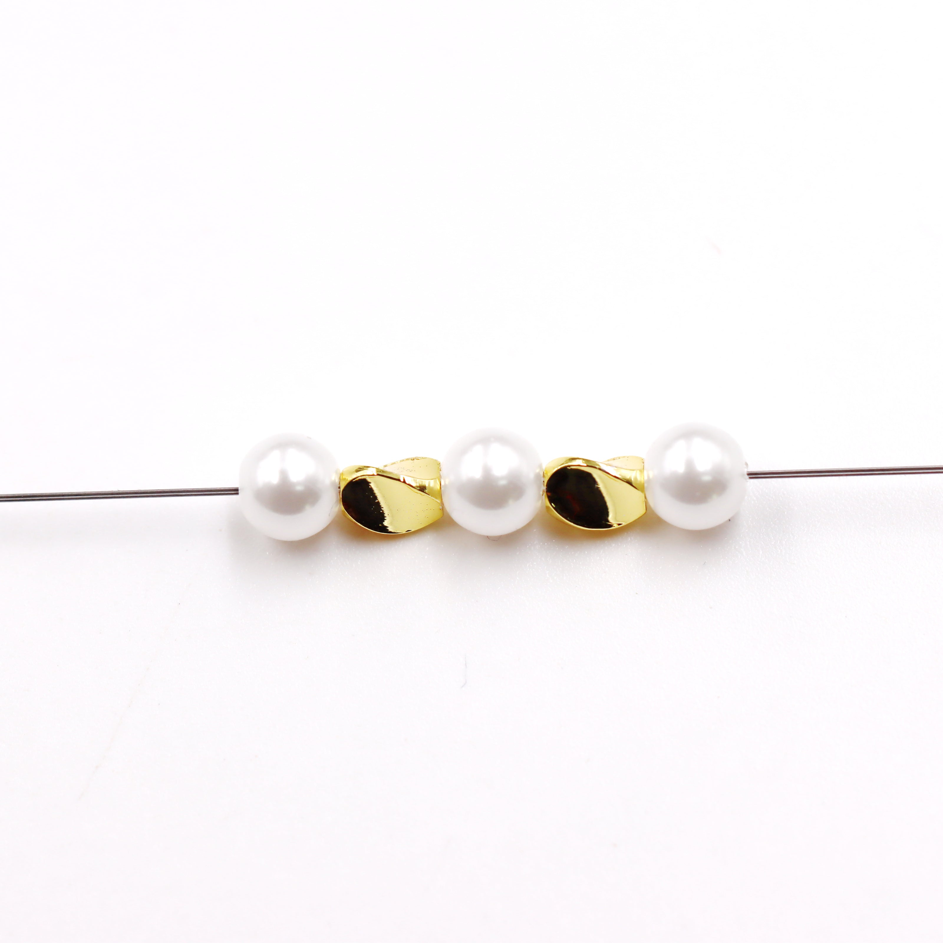 Malahill excellent quality brass beads for jewelry making, sold per box 50 pieces inside