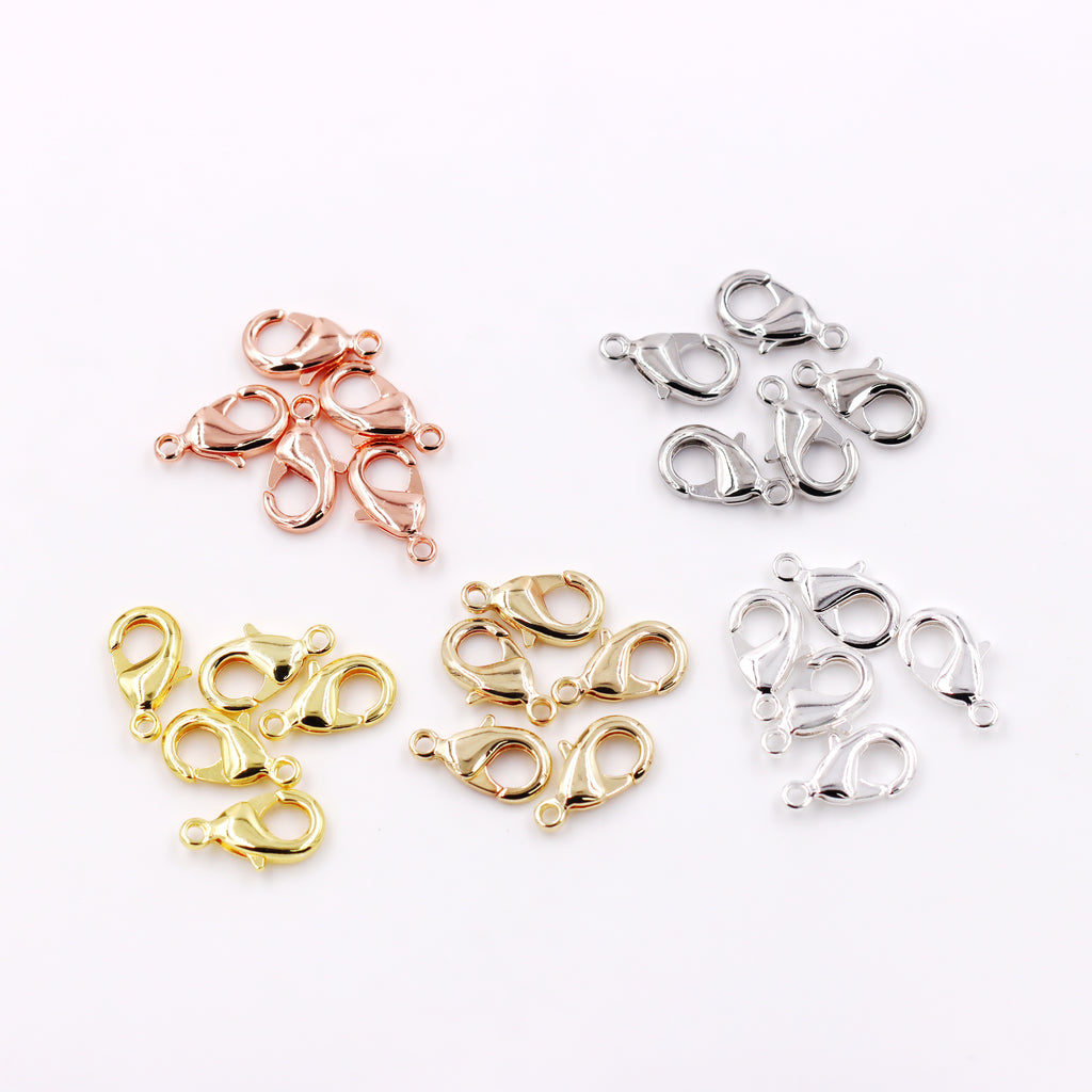 Malahill Excellent Quality Jewelry Accesory 40 Pieces Lobster Clasp for Jewelry making