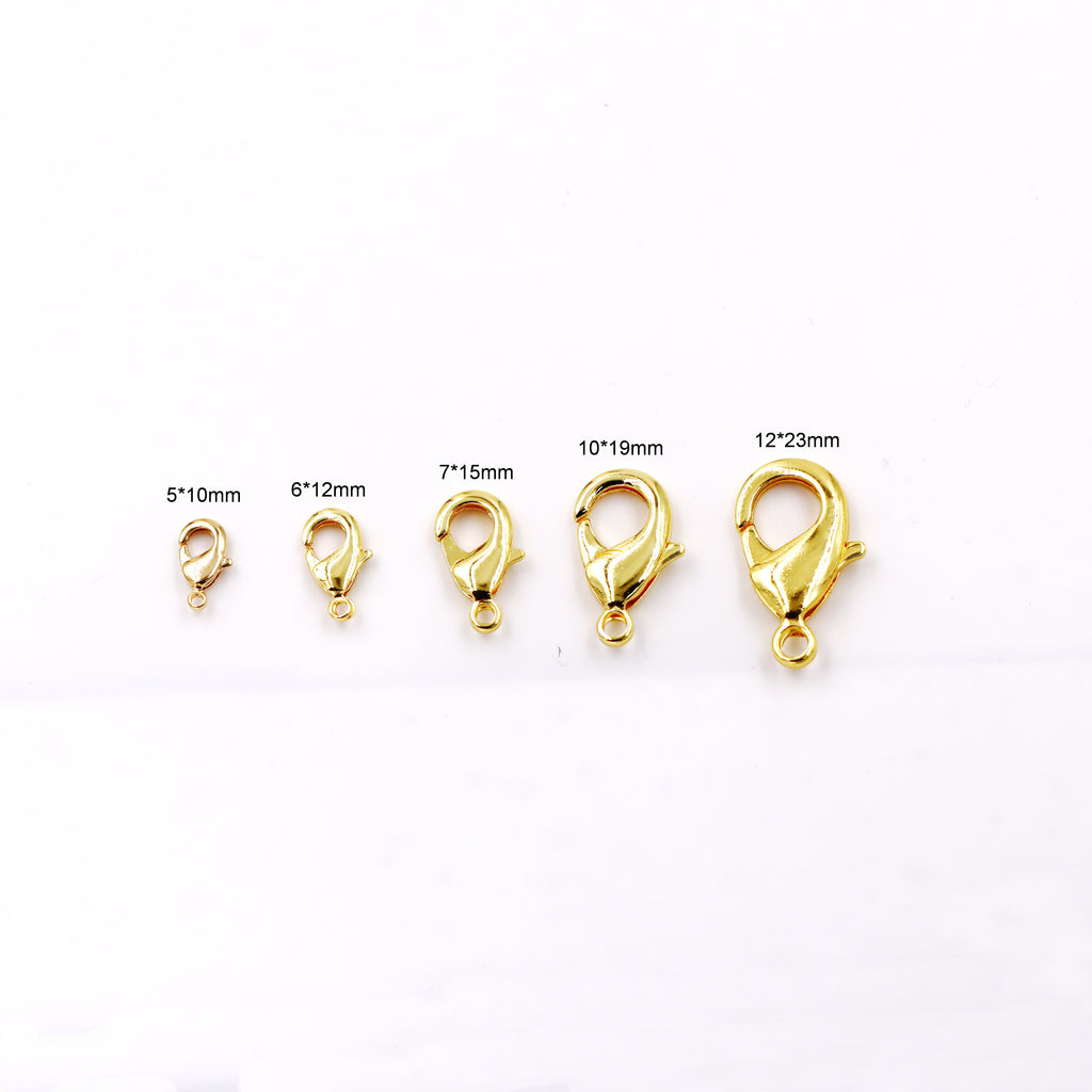 Malahill Excellent Quality Jewelry Accesory 40 Pieces Lobster Clasp for Jewelry making