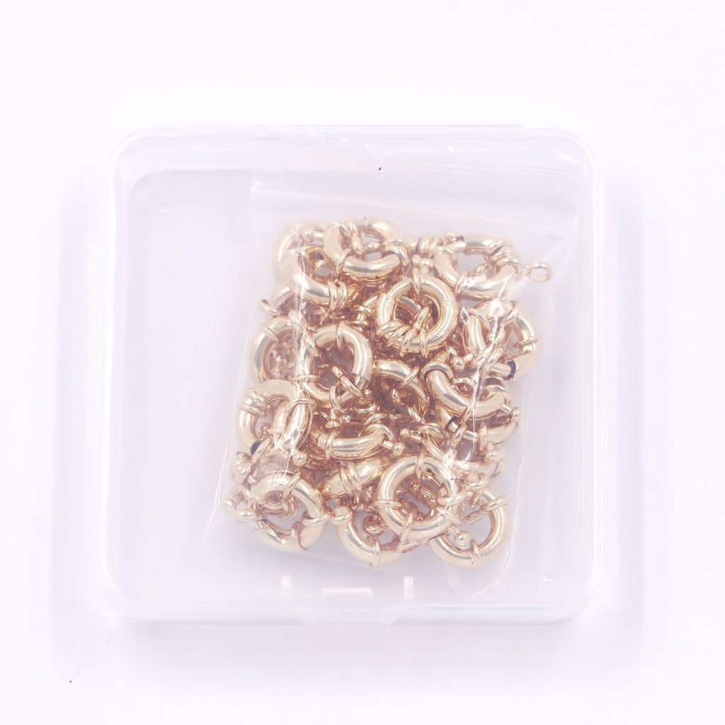 Malahill Excellent Quality Jewelry Accesory 30 Pieces Wheel Clasp for Jewelry making