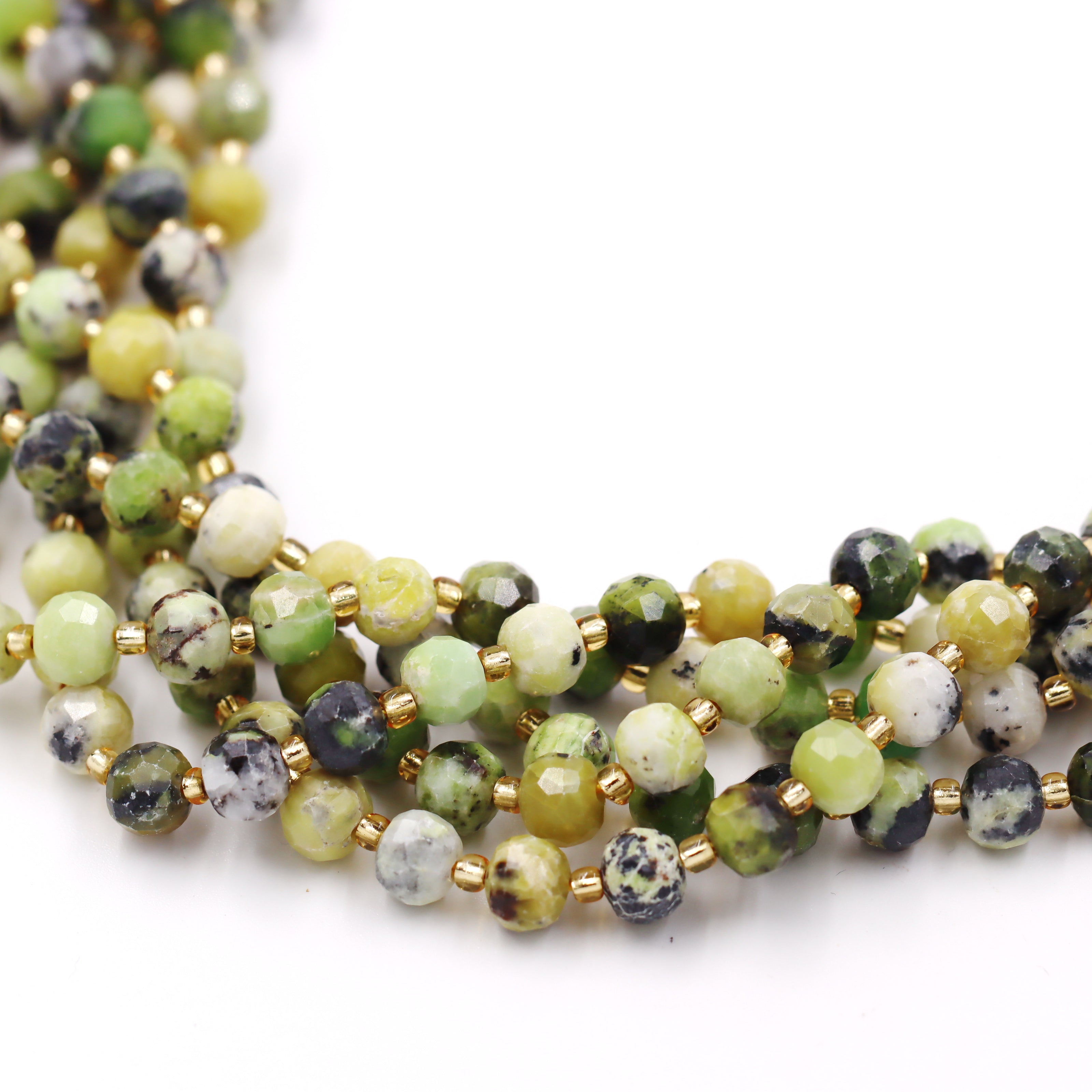 Malahill faceted rondelle gemstone for jewelry making, sold per bag 5 strands inside, Australia Jade beads