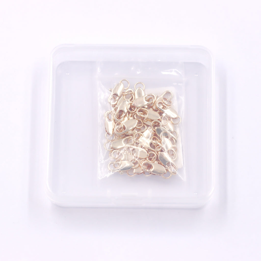 Malahill Excellent Quality Jewelry Accesory 30 Pieces Fish Tail Clasp With Close Ring for Jewelry making