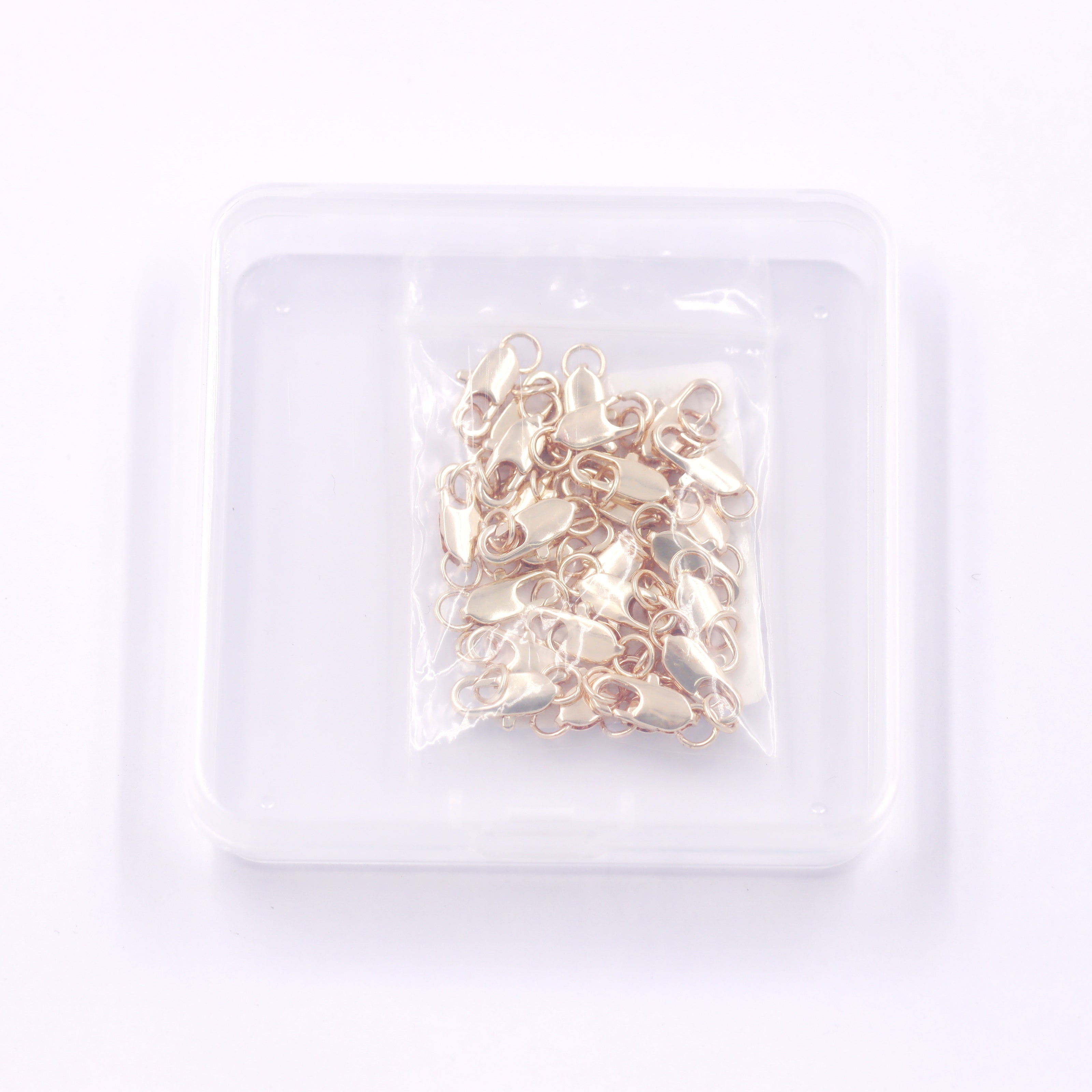 Malahill Excellent Quality Jewelry Accesory 30 Pieces Fish Tail Clasp With Close Ring for Jewelry making