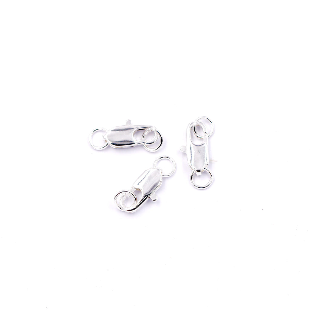 Malahill Excellent Quality Jewelry Accesory 30 Pieces Fish Tail Clasp With Close Ring for Jewelry making