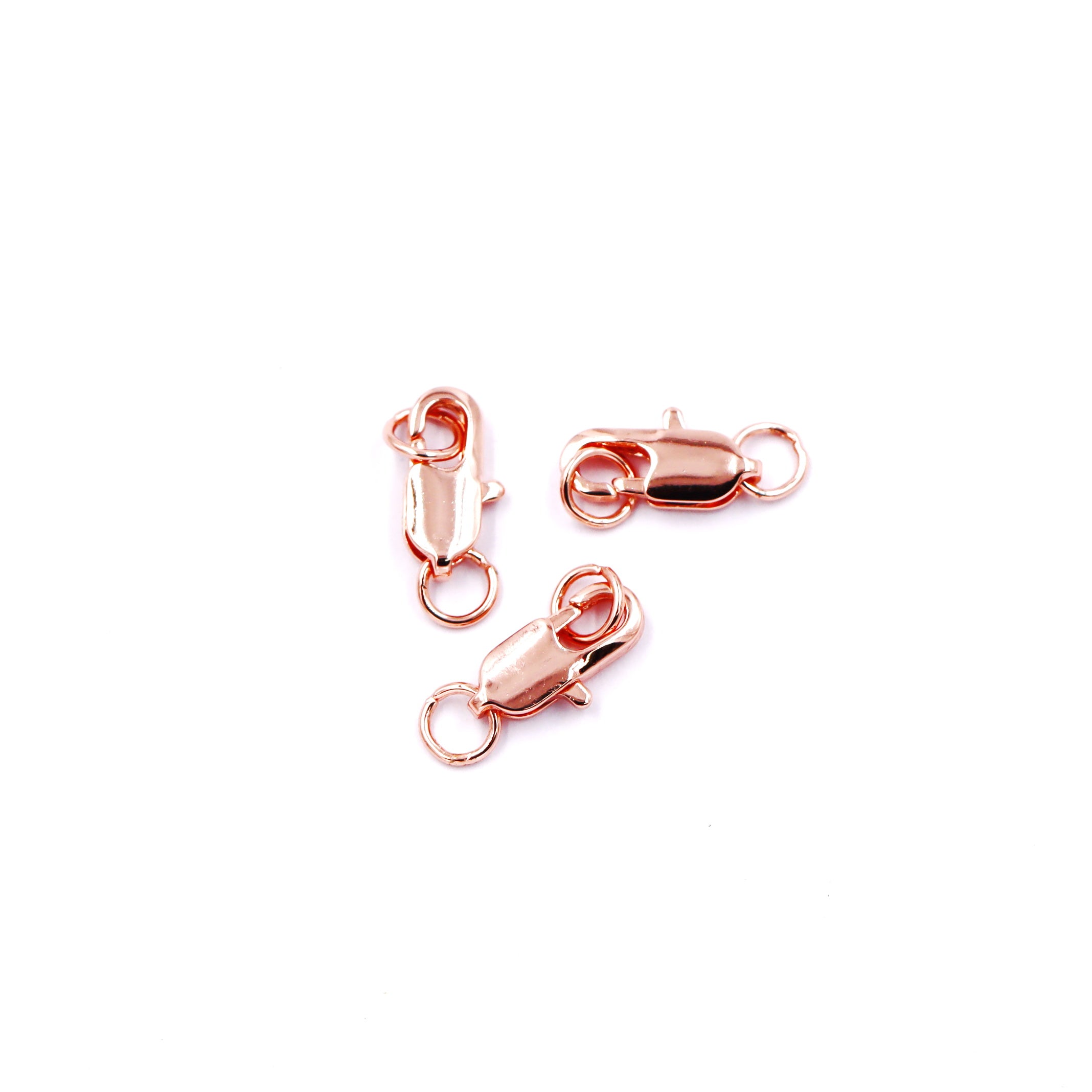 Malahill Excellent Quality Jewelry Accesory 30 Pieces Fish Tail Clasp With Close Ring for Jewelry making