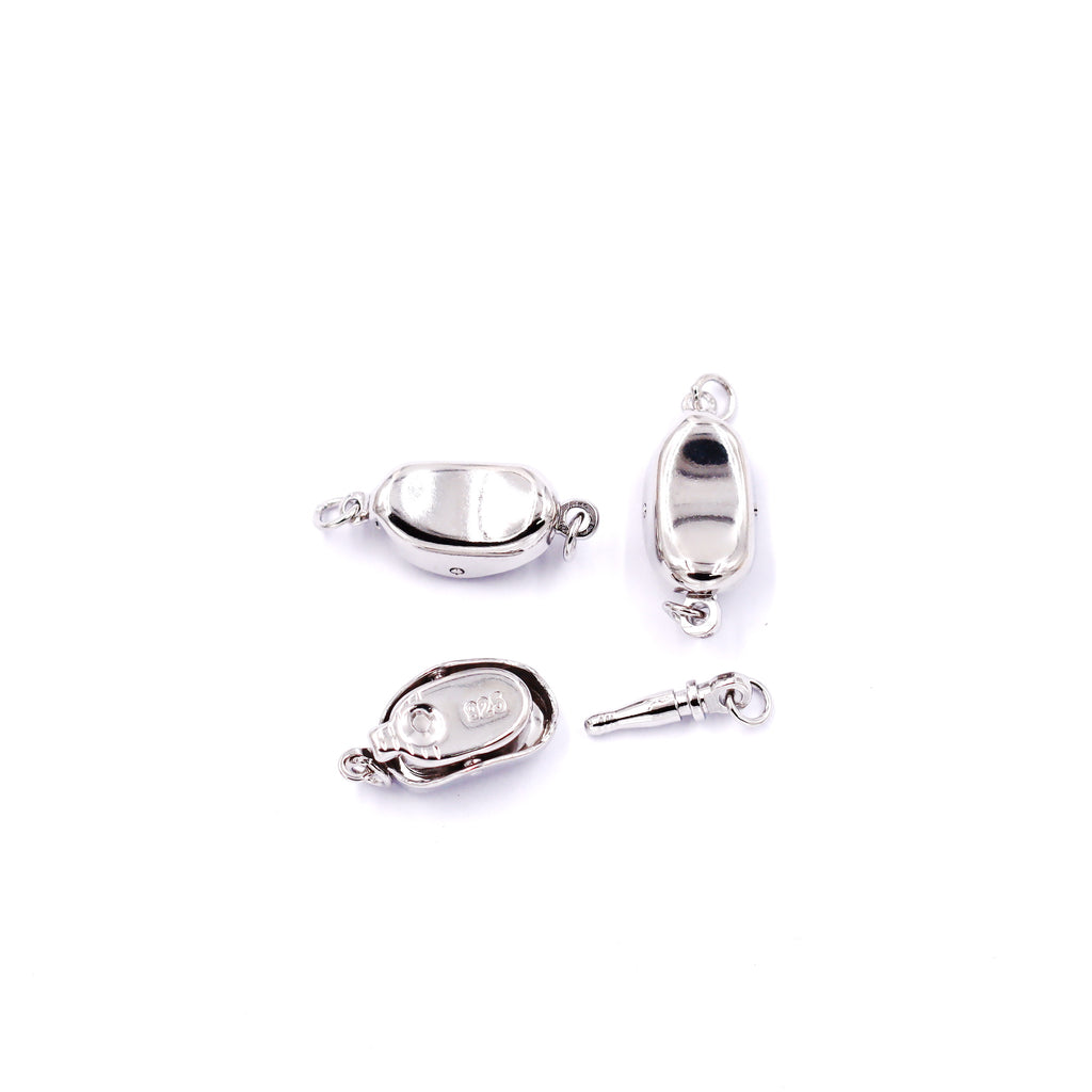 Malahill Excellent Quality Jewelry Accesory 30 Sets Oval Clasp for Jewelry making