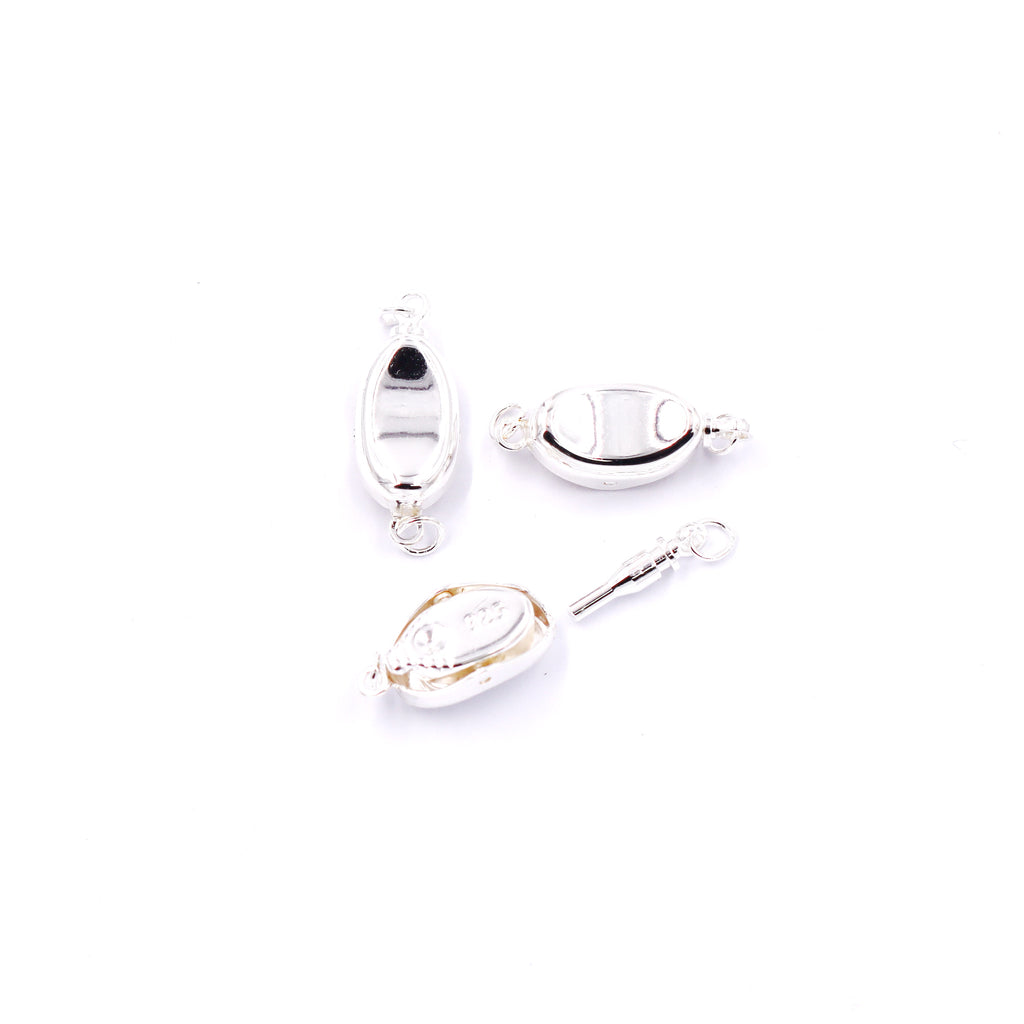 Malahill Excellent Quality Jewelry Accesory 30 Sets Oval Clasp for Jewelry making