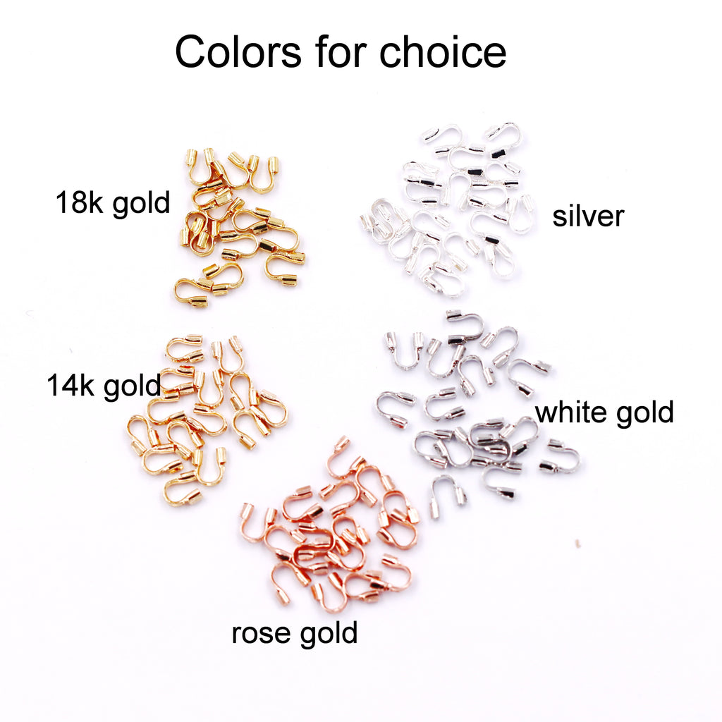 Malahill Excellent Quality Jewelry Accesory 100 Pieces Wire Guardian for Jewelry making