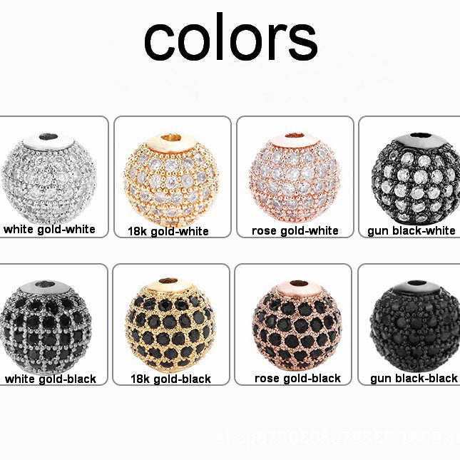 Malahill excellent quality brass spacer beads for jewelry making, sold per box 50 pieces inside