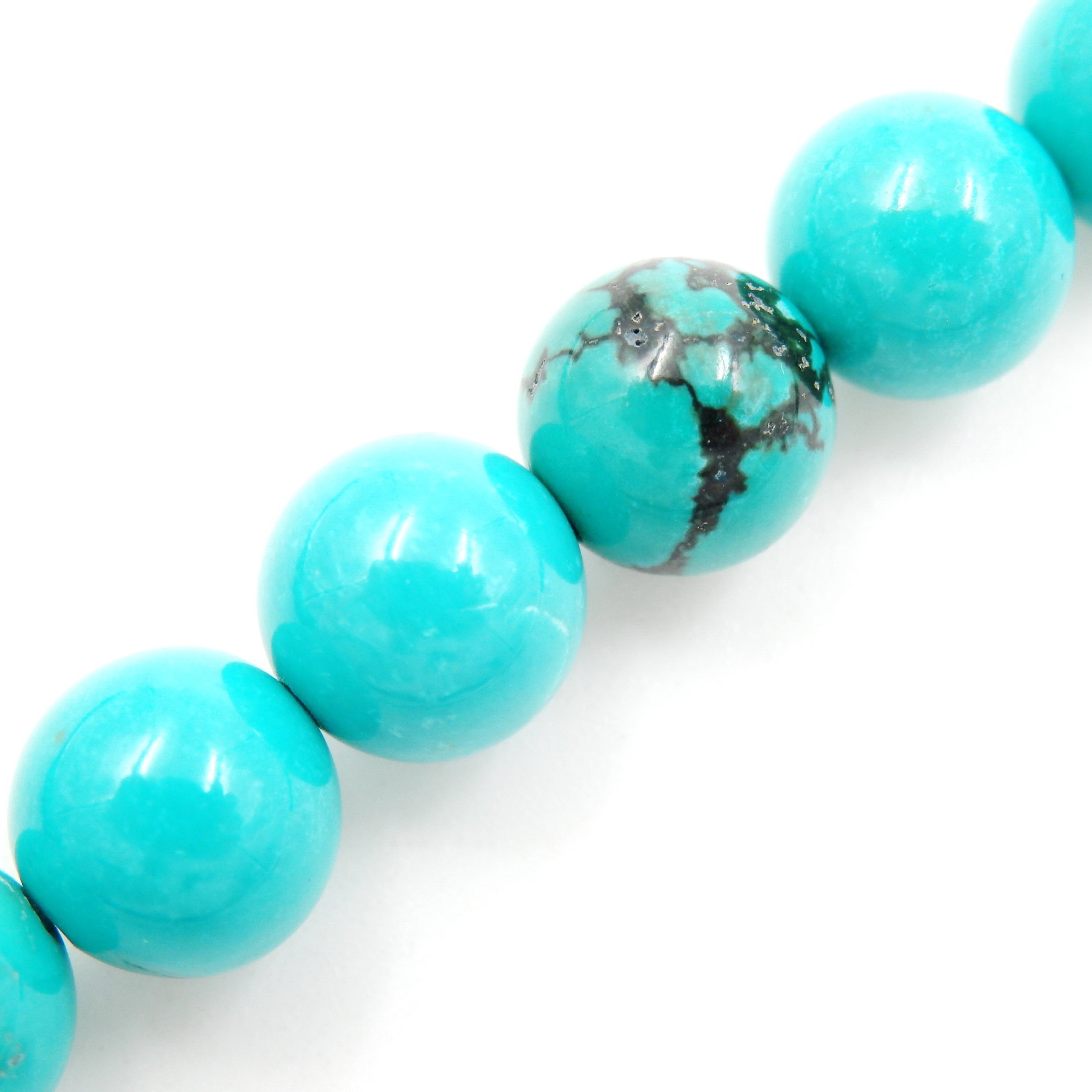 Malahill gemstone beads for jewelry making, sold per bag 5 strands inside, Green Howlite Turquoise beads
