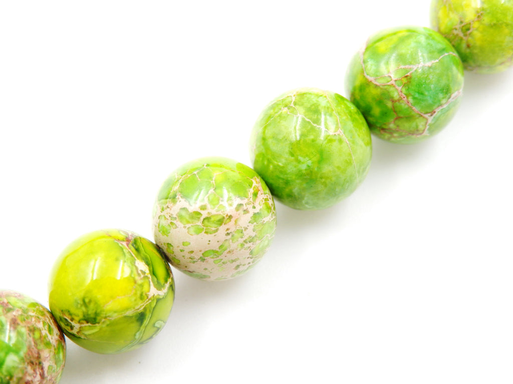 Malahill gemstone beads for jewelry making, sold per bag 5 strands inside, Green Imperial Jasper beads