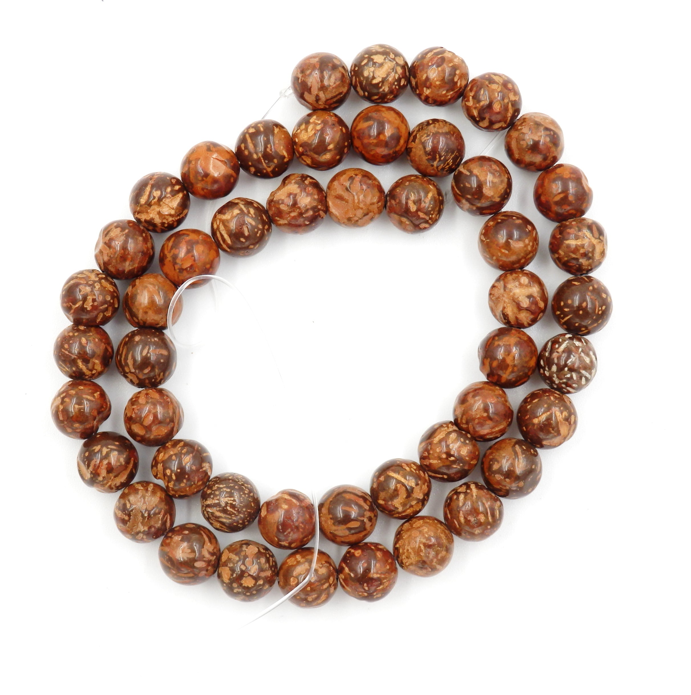 Malahill gemstone beads for jewelry making, sold per bag 5 strands inside, Airslake Jasper beads