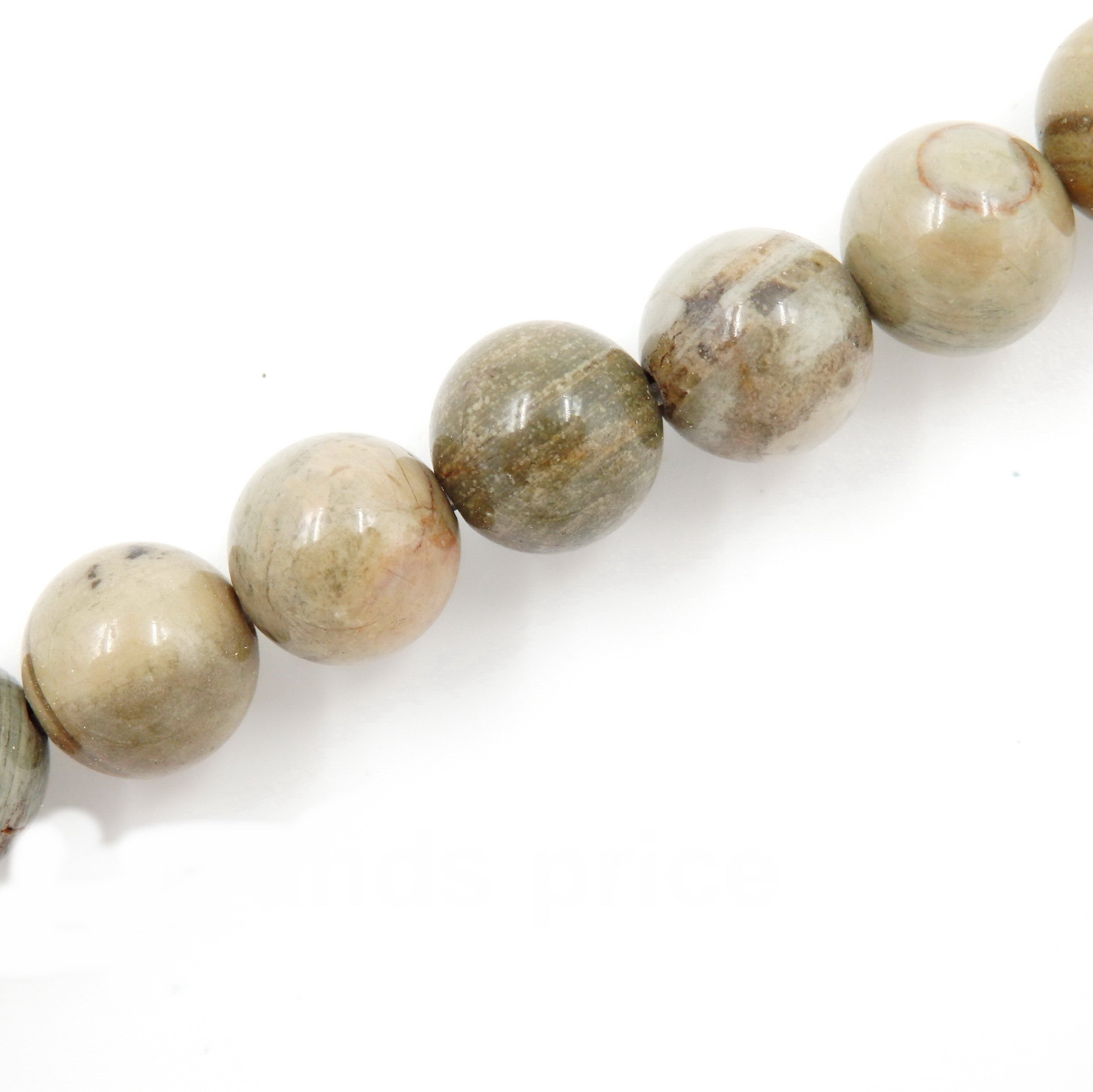 Malahill gemstone beads for jewelry making, sold per bag 5 strands inside, Grey Stripe Jasper beads