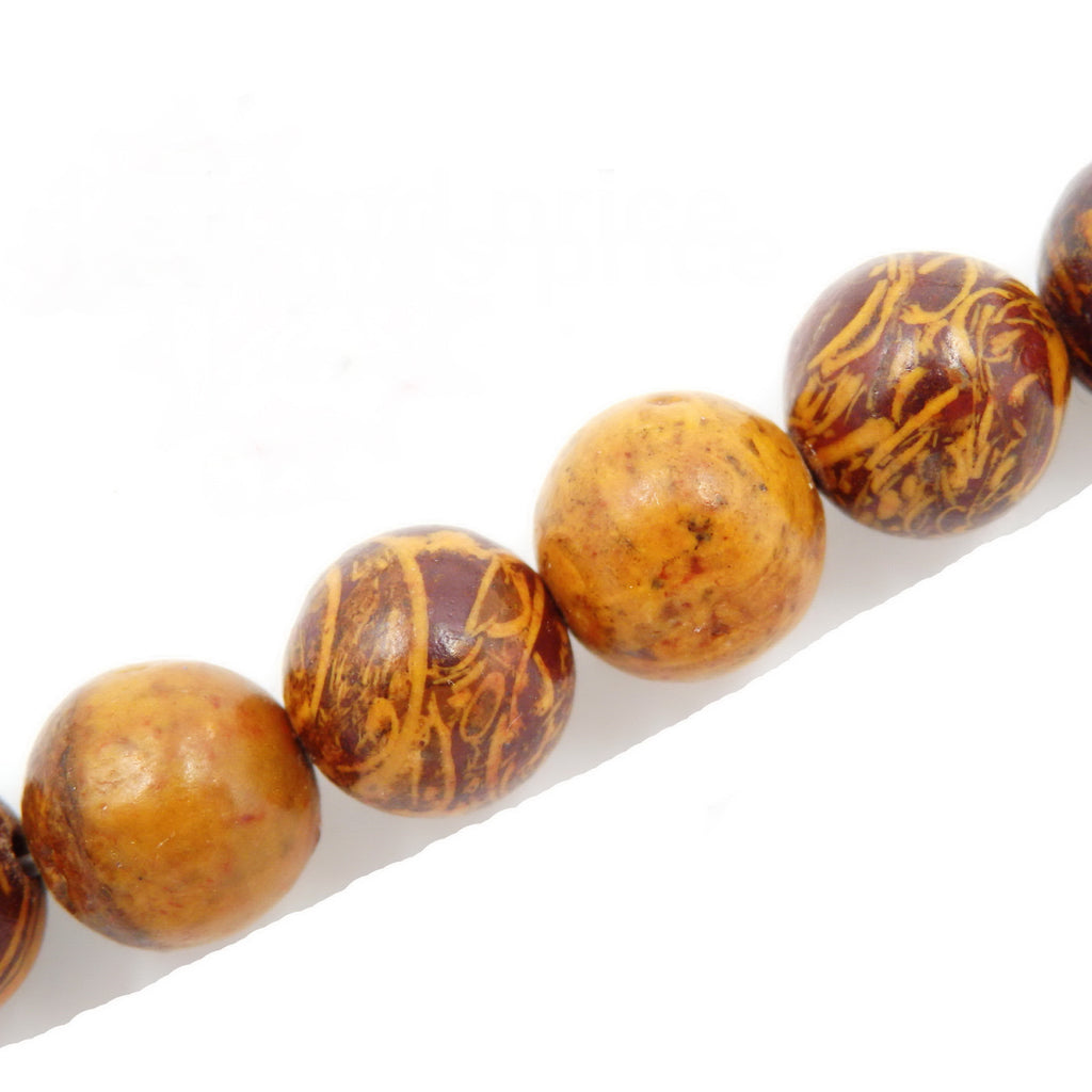 Malahill gemstone beads for jewelry making, sold per bag 5 strands inside, Elephone Skin Jasper beads