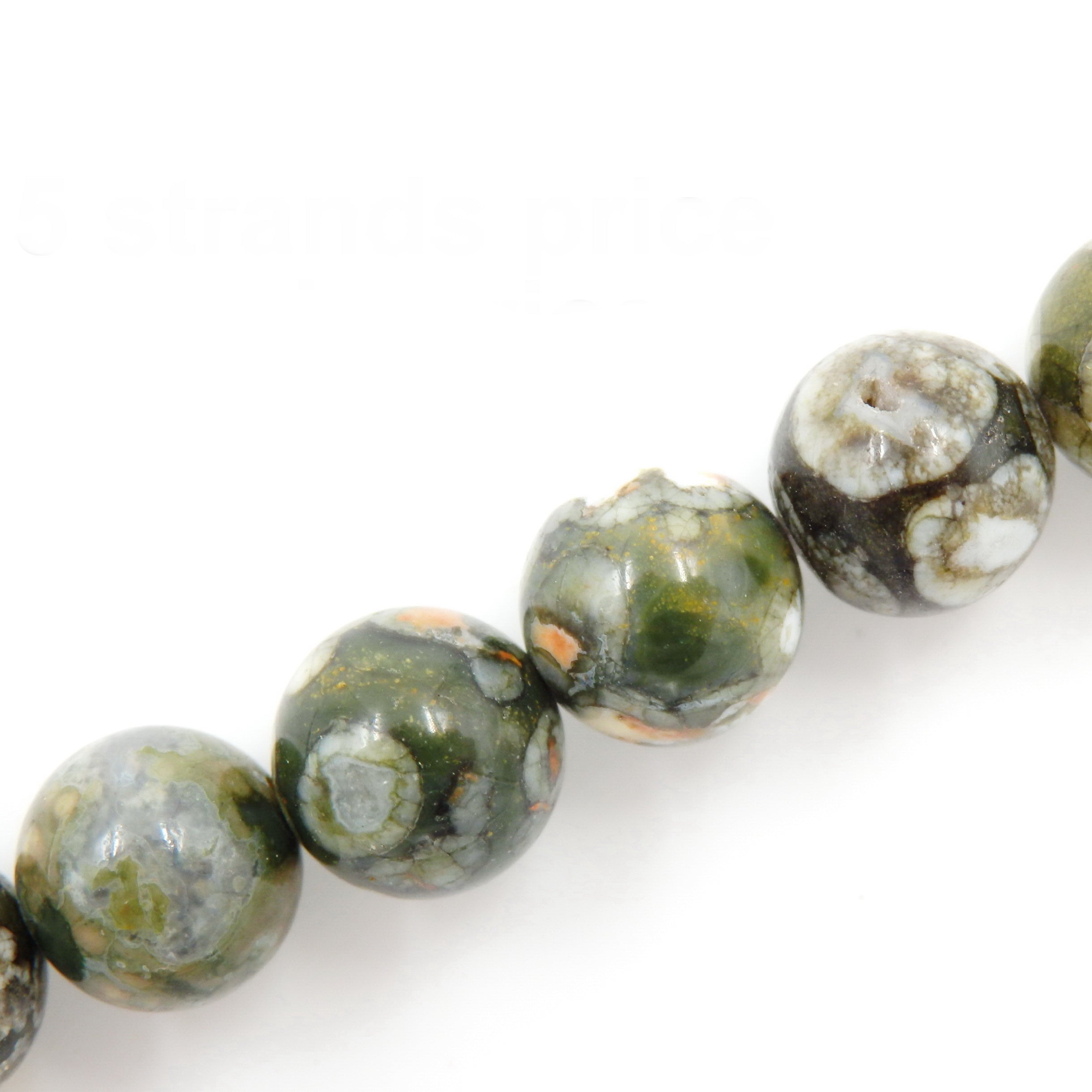 Malahill gemstone beads for jewelry making, sold per bag 5 strands inside, Rhyolite beads
