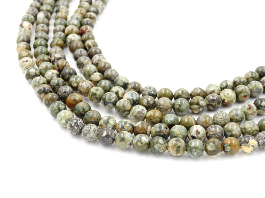 Malahill gemstone beads for jewelry making, sold per bag 5 strands inside, Rhyolite beads