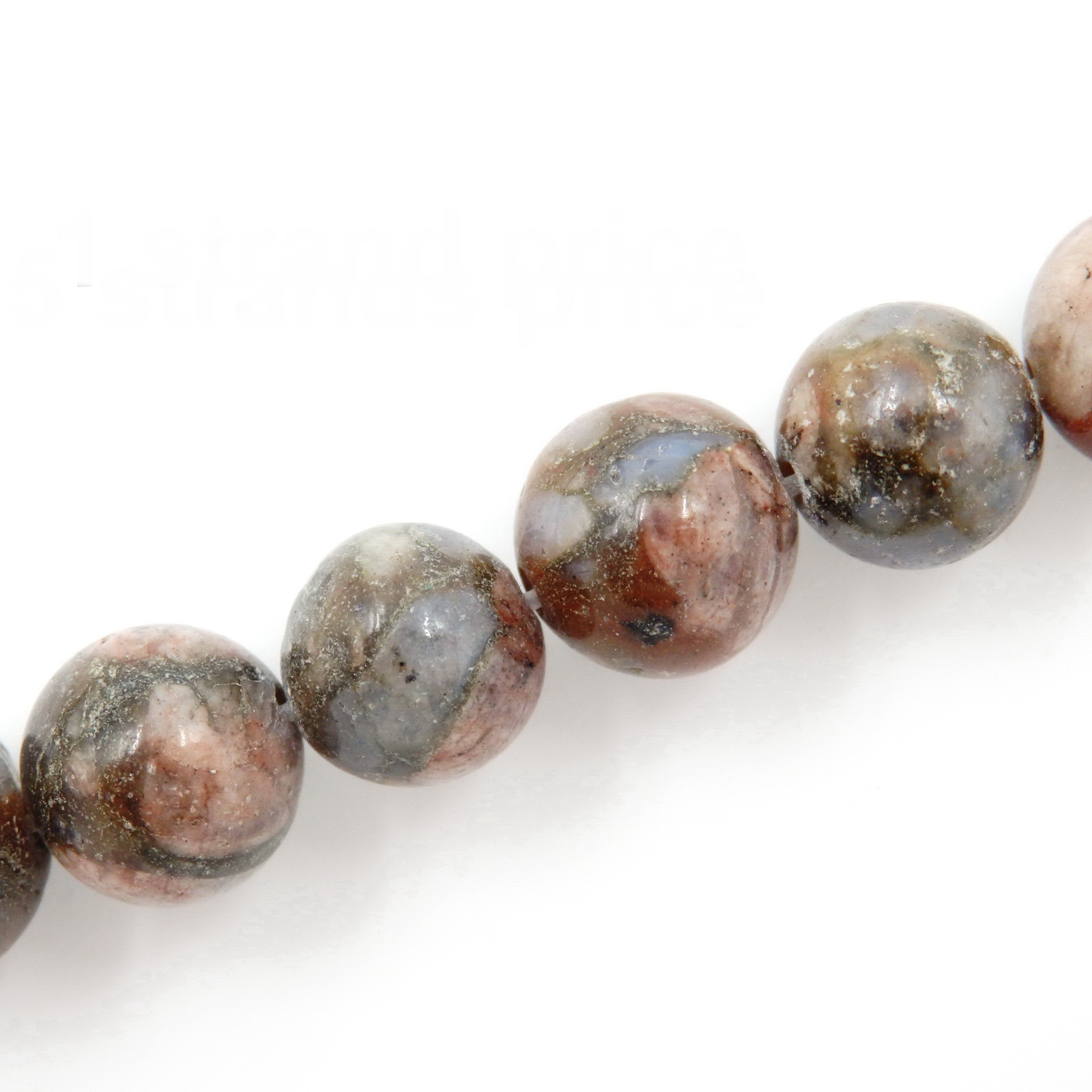 Malahill gemstone beads for jewelry making, sold per bag 5 strands inside, Grey Opal beads