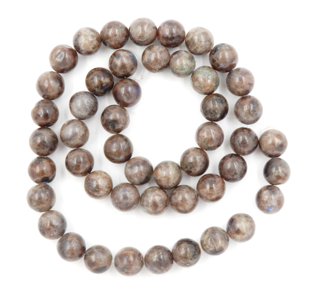 Malahill gemstone beads for jewelry making, sold per bag 5 strands inside, Grey Opal beads