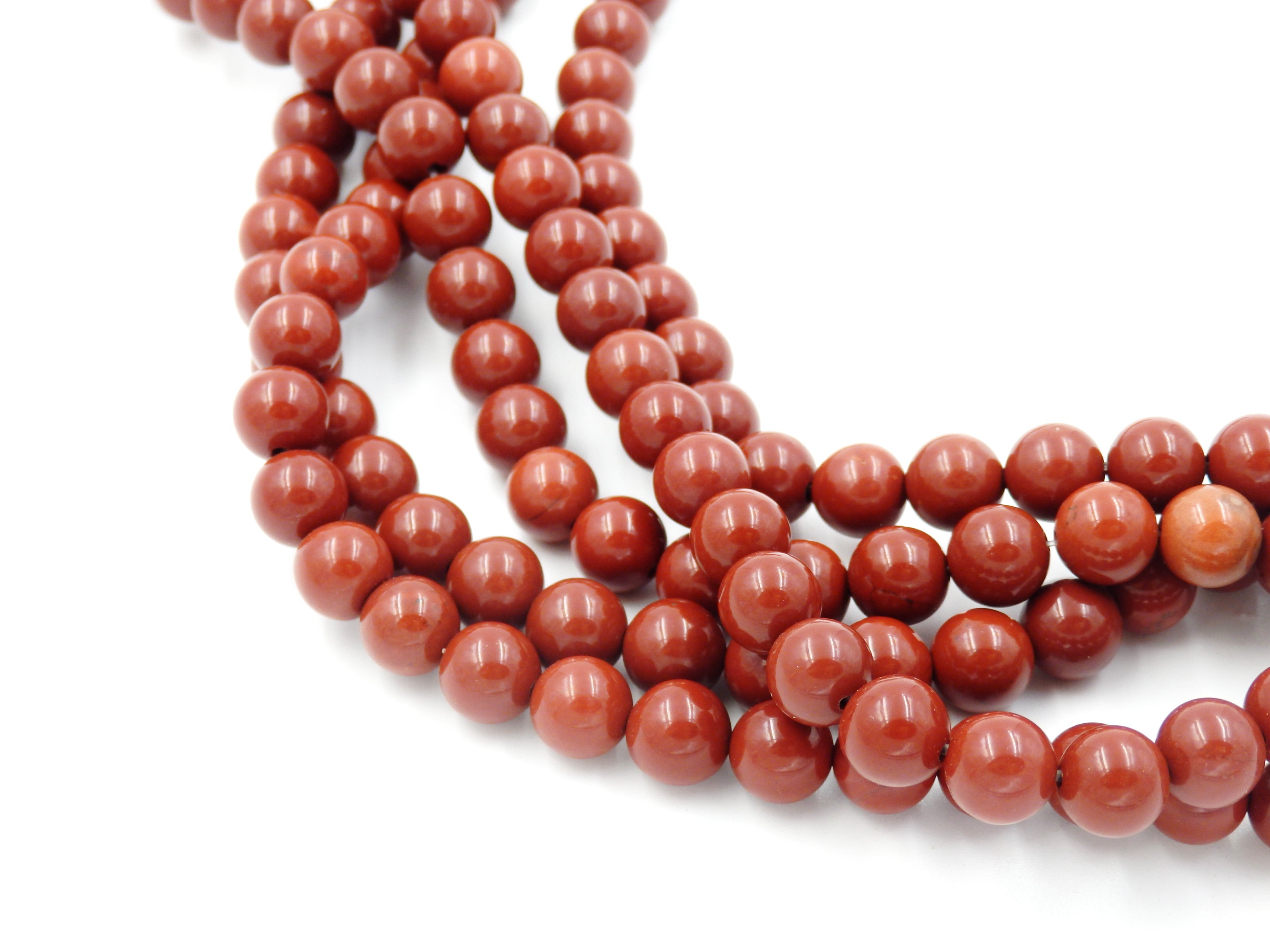 Malahill gemstone beads for jewelry making, sold per bag 5 strands inside, Red Stone beads