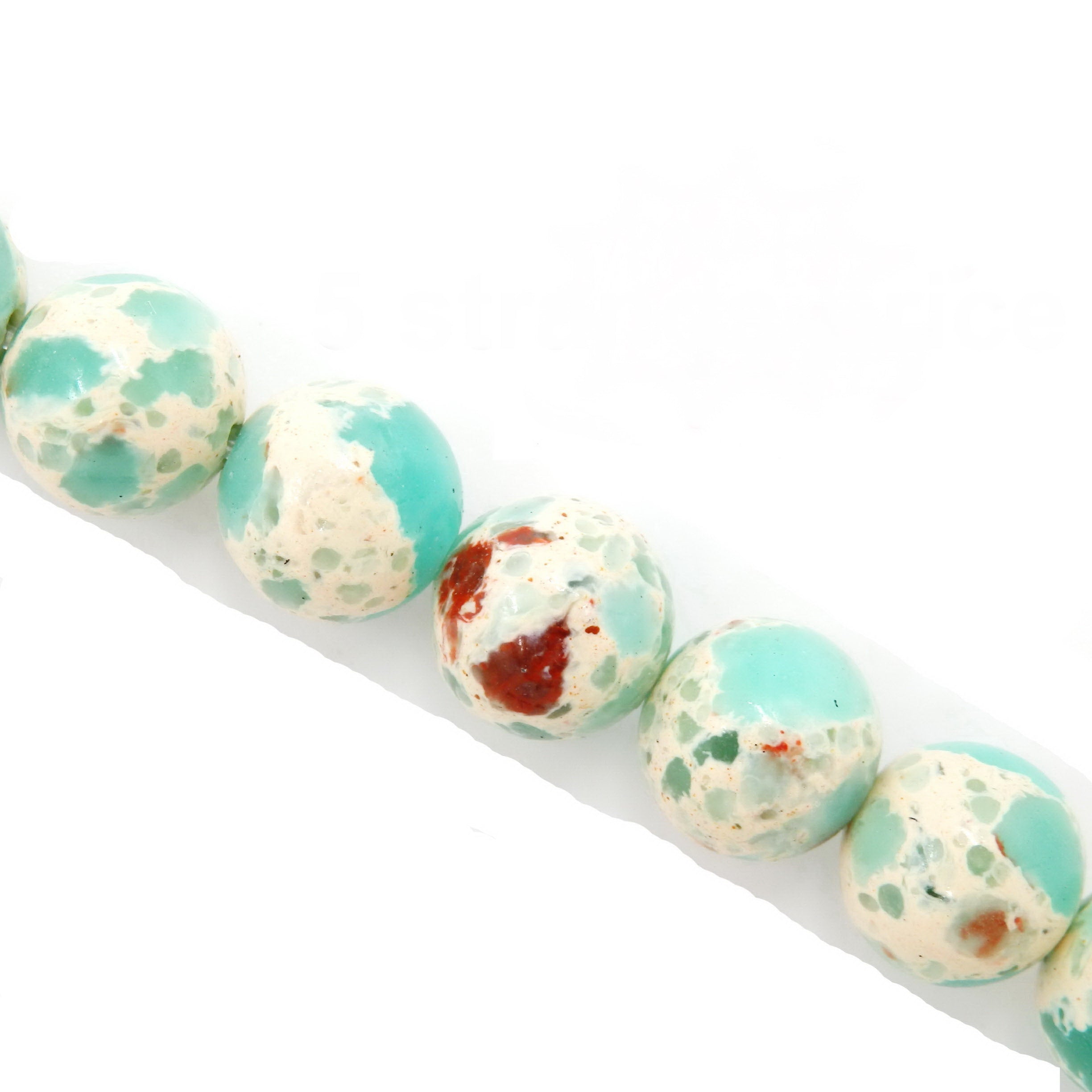 Malahill gemstone beads for jewelry making, sold per bag 5 strands inside, Green Agalmatolite Synthetic beads