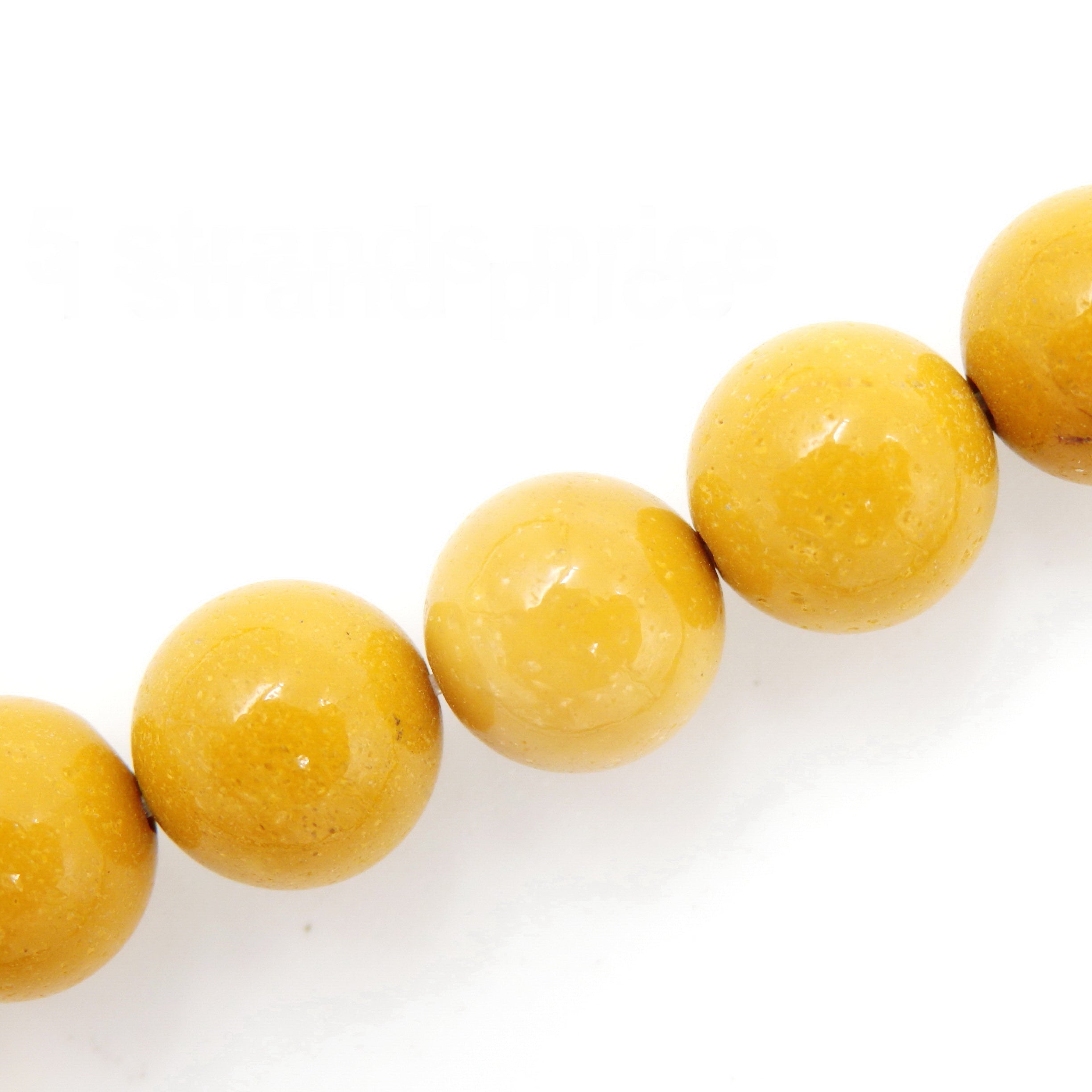 Malahill gemstone beads for jewelry making, sold per bag 5 strands inside, Yellow Mookaite beads