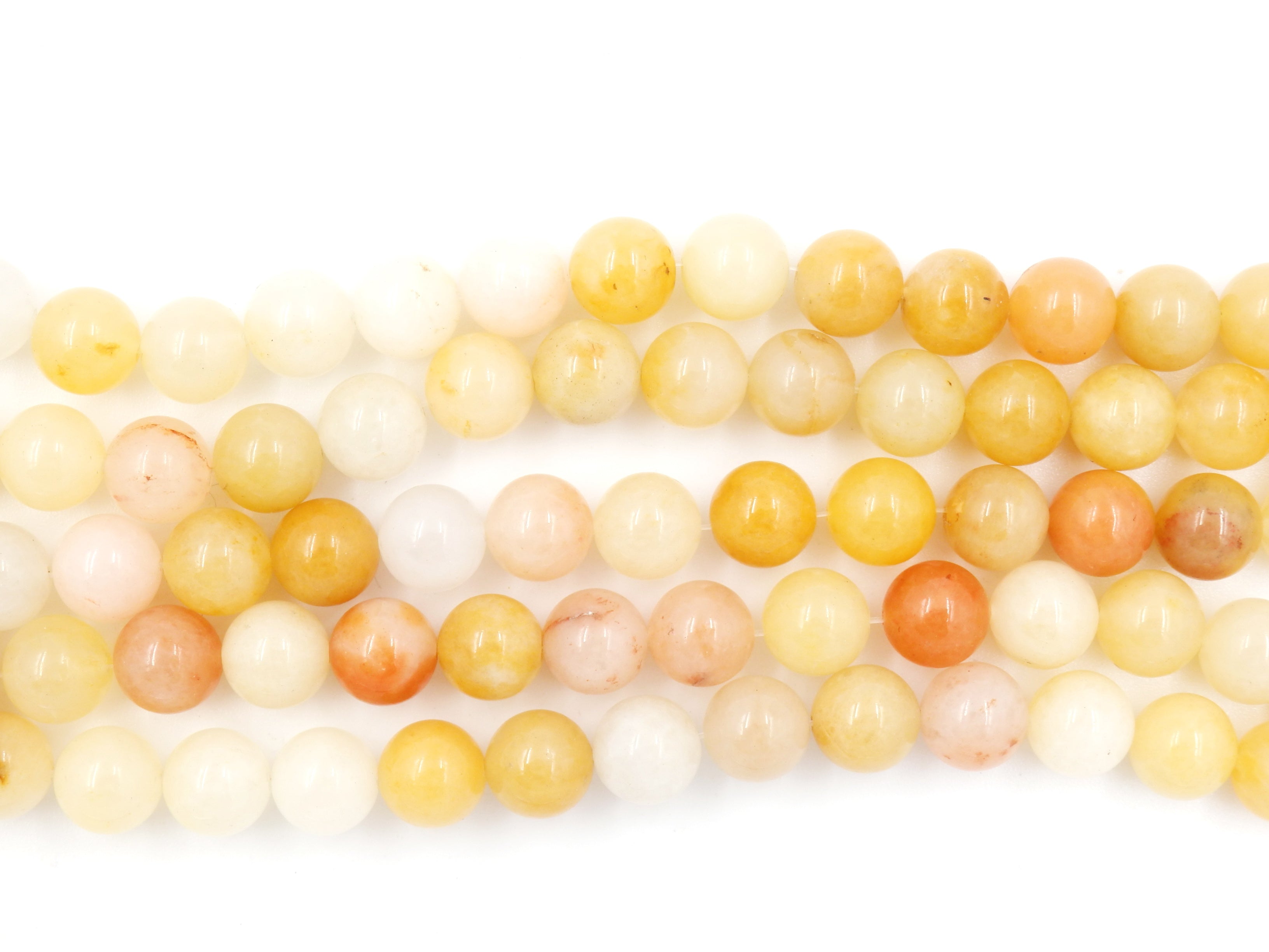 Malahill gemstone beads for jewelry making, sold per bag 5 strands inside, Golden Jade beads