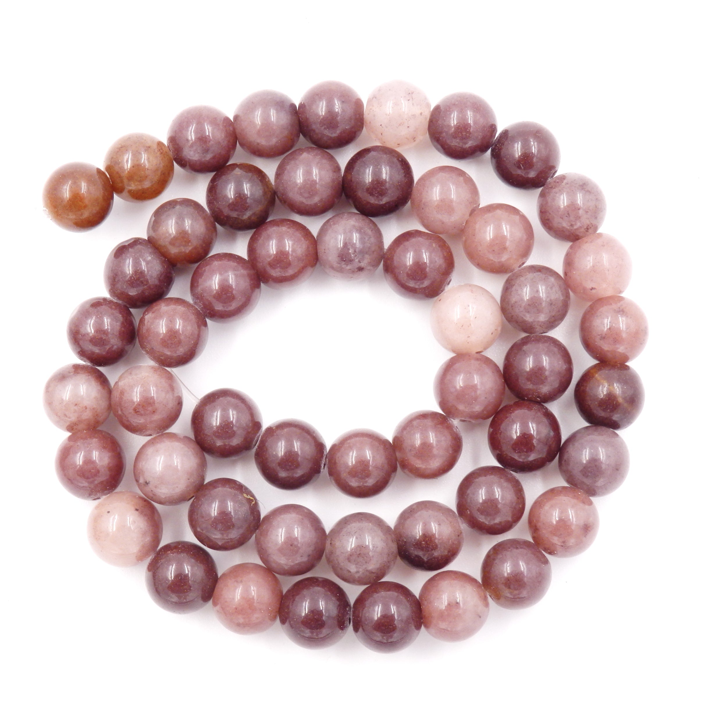 Malahill gemstone beads for jewelry making, sold per bag 5 strands inside, Purple Aventurine beads