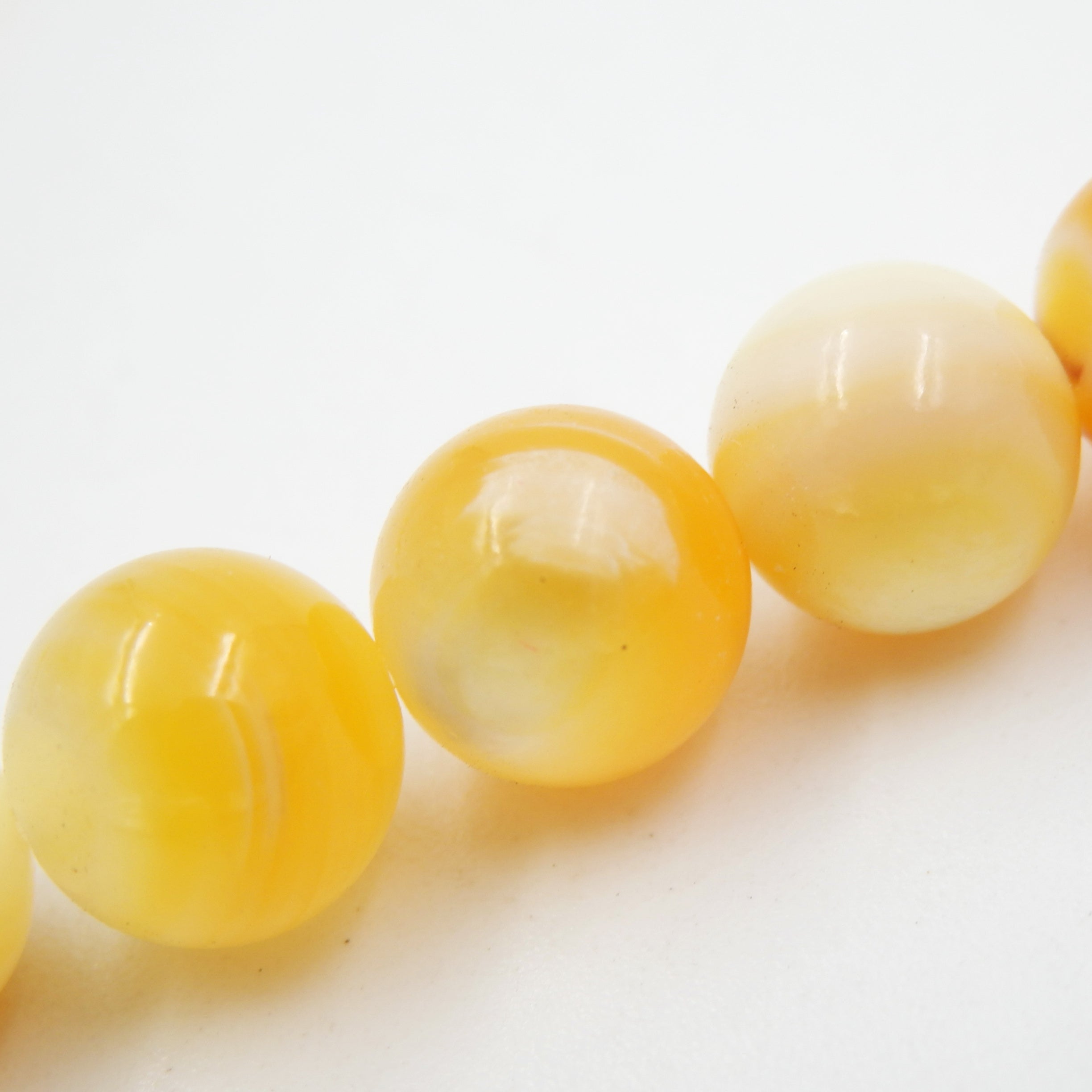 Malahill gemstone beads for jewelry making, sold per bag 5 strands inside, MOP Shell Yellow beads