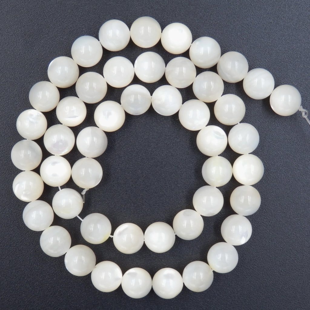 Malahill gemstone beads for jewelry making, sold per bag 5 strands inside, MOP Shell White beads