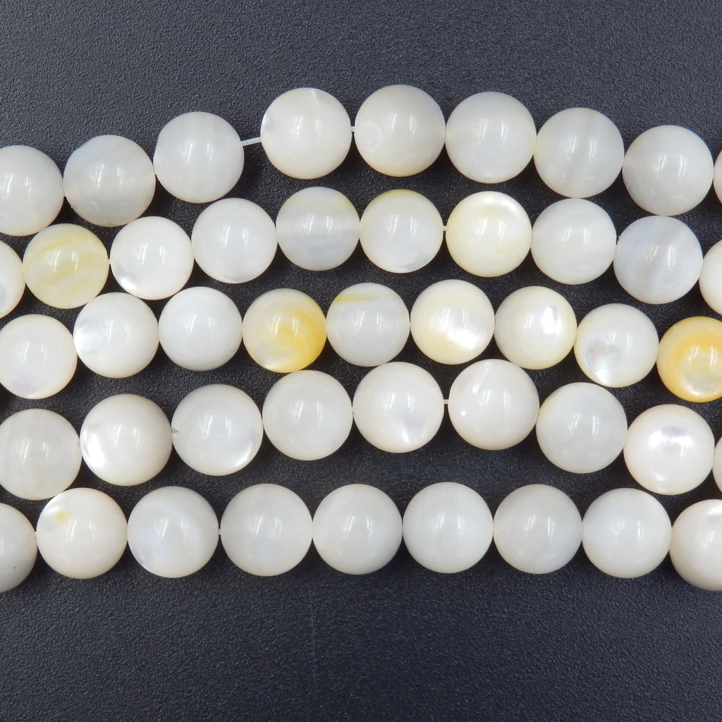 Malahill gemstone beads for jewelry making, sold per bag 5 strands inside, MOP Shell White beads