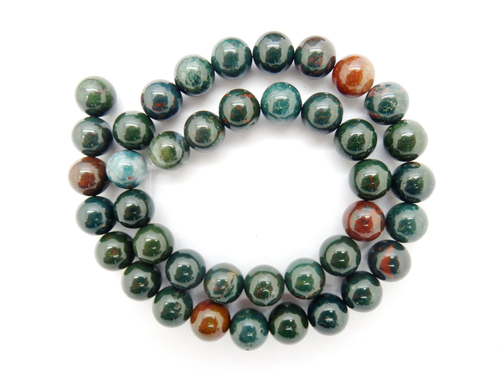 Malahill gemstone beads for jewelry making, sold per bag 5 strands inside, Bloodstone beads