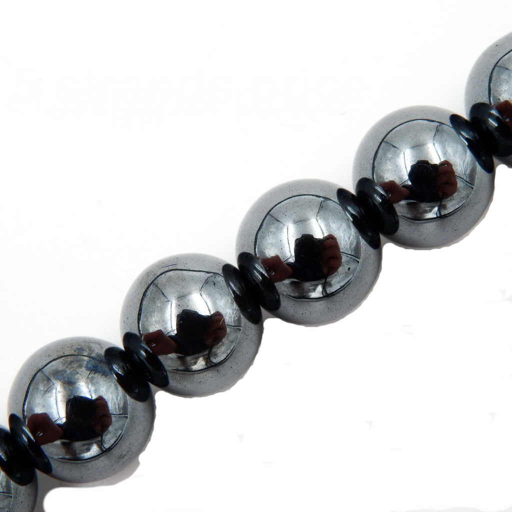 Malahill gemstone beads for jewelry making, sold per bag 5 strands inside, Hematite beads