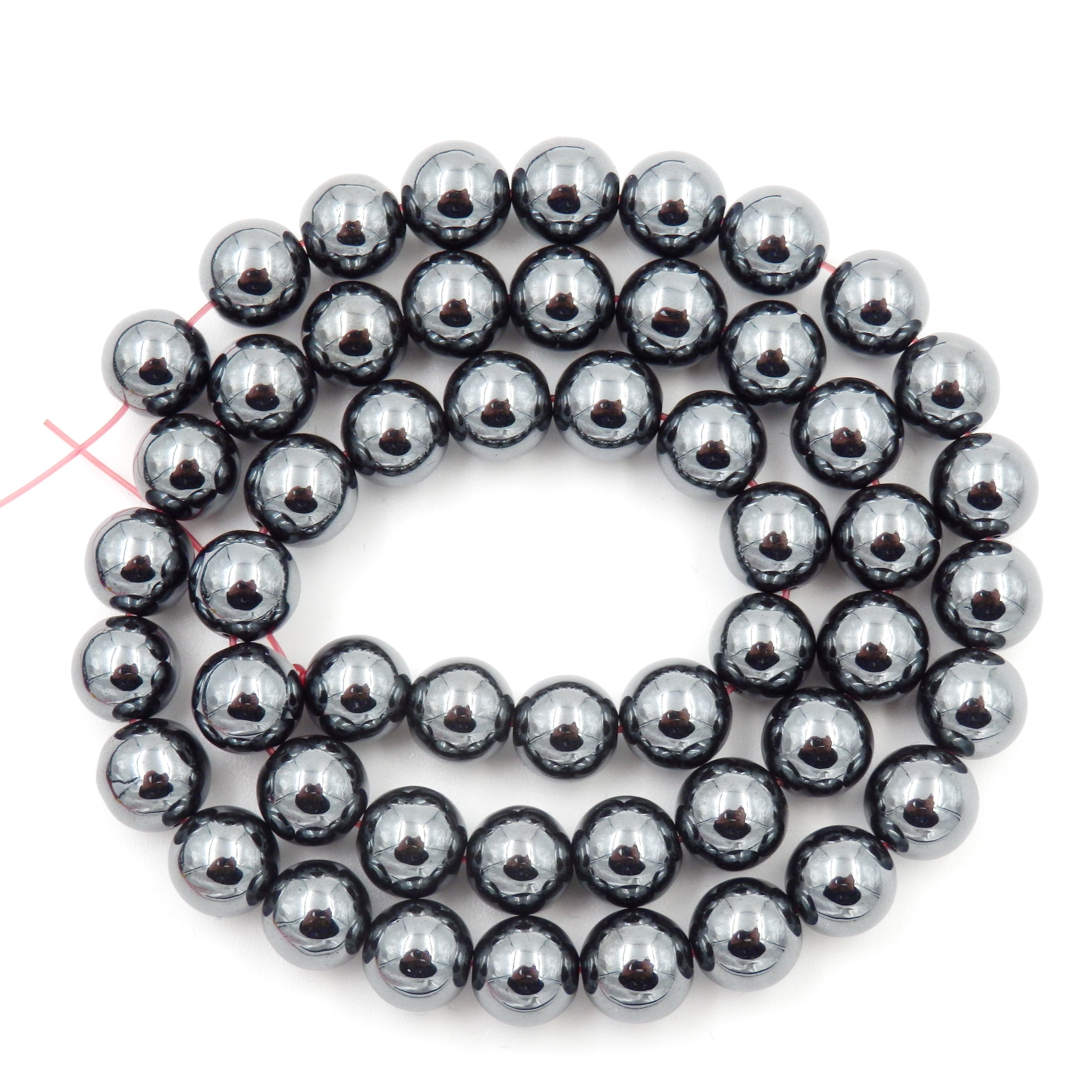 Malahill gemstone beads for jewelry making, sold per bag 5 strands inside, Hematite beads