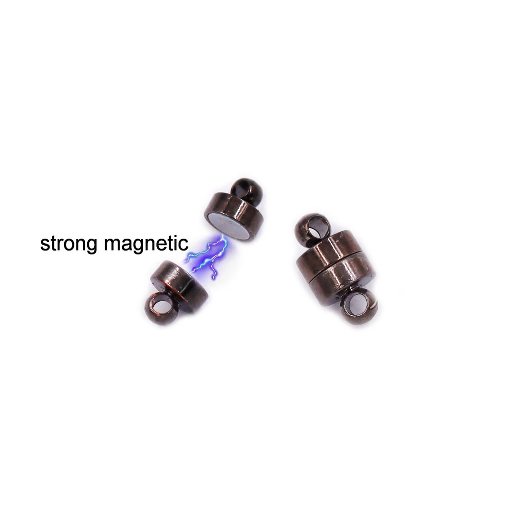 Malahill Excellent Quality Jewelry Accesory Cylindrical Clasp for Jewelry making 10 Pieces