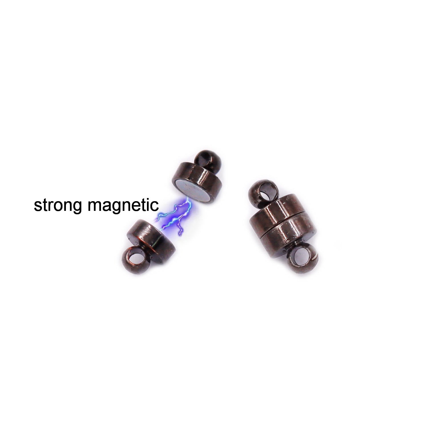 Malahill Excellent Quality Jewelry Accesory Cylindrical Clasp for Jewelry making 10 Pieces