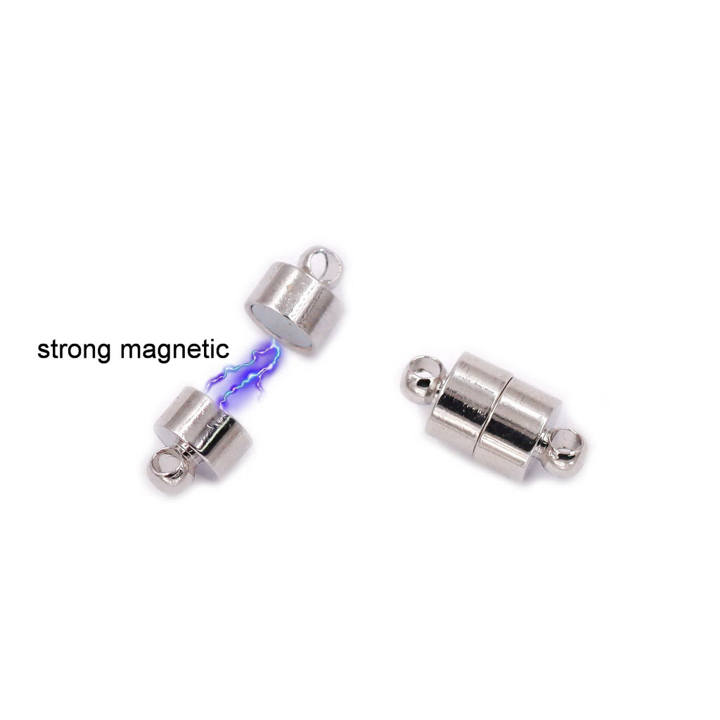 Malahill Excellent Quality Jewelry Accesory Cylindrical Clasp for Jewelry making 10 Pieces